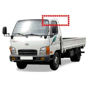 화물차 썬바이저 마이티2 크롬 K708
