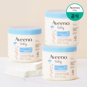 아비노베이비 더멕사 아토나이트타임밤 민감 순한 아기 보습 312ml, 3개
