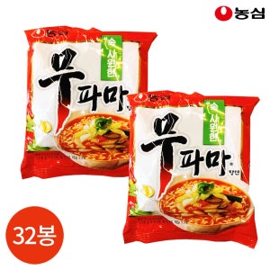 농심 무파마 탕면 122g x 32봉