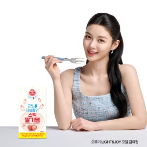 오뚜기 LIGHT&JOY 당을줄인 스틱딸기쨈 20g 10개