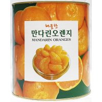 업소용 제과 제빵 식재료 만다린오렌지 통조림 3kgX6