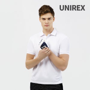 베이직 카우스 유니렉스 남녀공용 에어로쿨 반팔 카라티 단체티 행사티