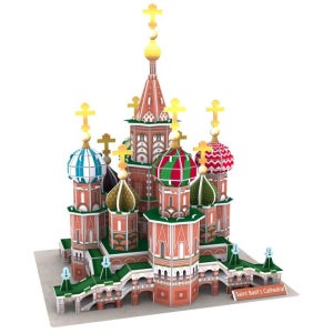 [페이퍼락][WA210] 상크트바실리 대성당 입체퍼즐 유명건물 학습놀이 어린이선물