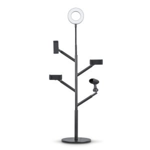 GG 개인방송용 5 in 1 LED 조명 촬영 다용도 스탠드