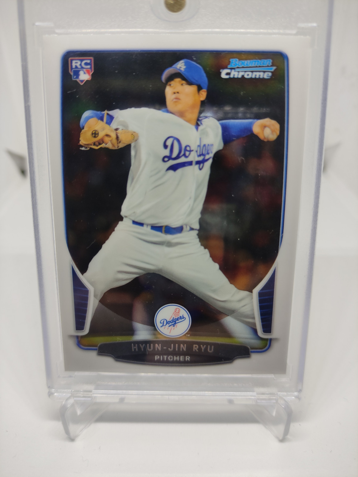 2013 Topps Bowman Chrome 154번 RC 류현진 야구 루키 MLB 카드