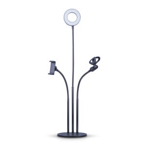 GG 유튜브 개인방송용 3 in 1 LED 조명 촬영 스탠드