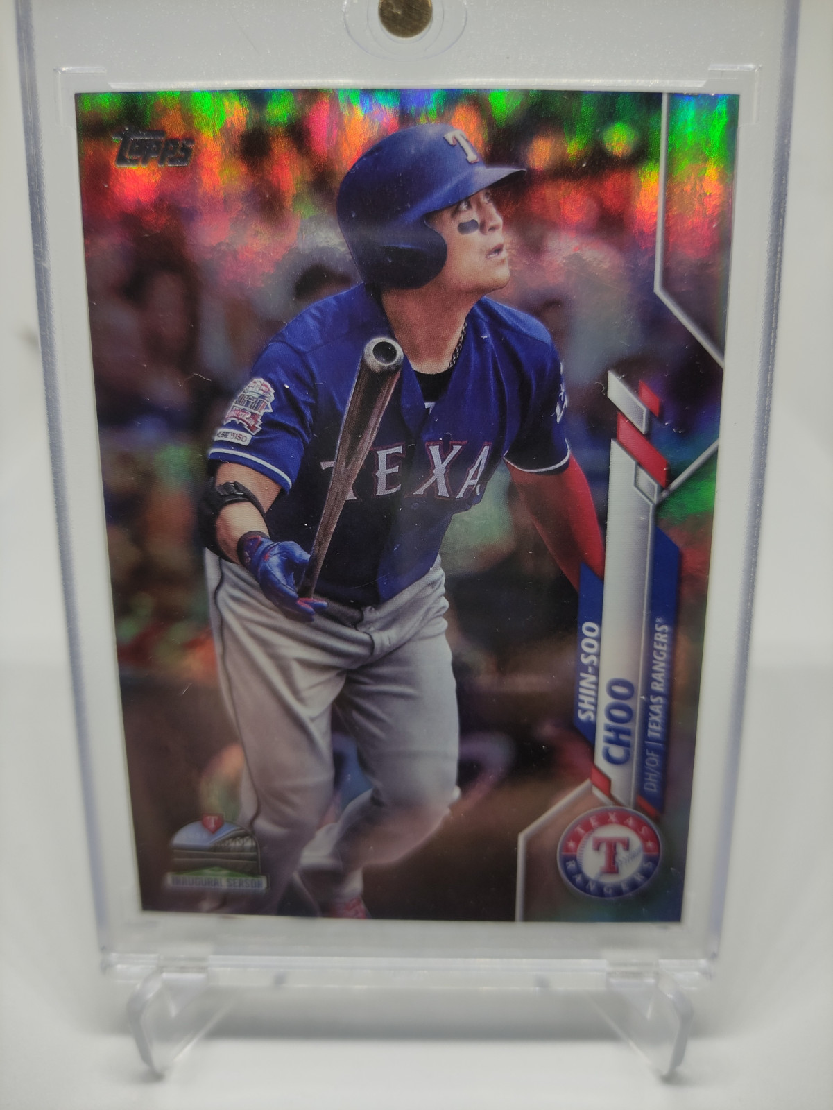 2020 Topps Series 2 Rainbow Foil 518번 추신수 MLB 카드