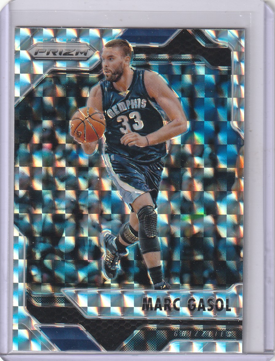 2016-17 Prizm Mosaic 마크 가솔 #67 NBA 농구 카드