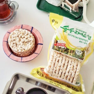 100% 국내산 곡물 솔순 라이스칩 잡곡 현미 과자 건강 간식 저당 당뇨 무첨가