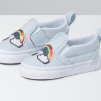 반스 베이비 토들러 클래식 패치 슬립온 유아 운동화 슈즈 Vans TODDLER SEQUIN PATCH SLIP-ON V