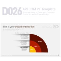 (026) 다이어그램 PPT템플릿 보고서용 / 파워포인트디자인