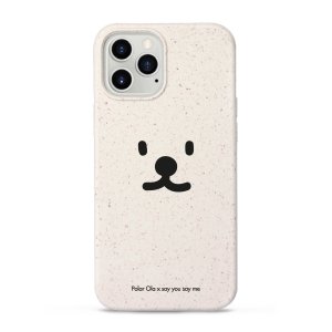 아이폰 케이스 15프로 투명 Animal Face 풀커버 z플립5 생분해성 폰케이스