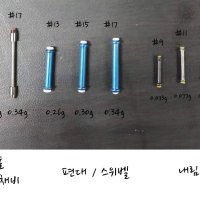 민물 낚시용 관통형 편납홀더 시리즈 대물 올림 편대 스위벨 내림 하우스