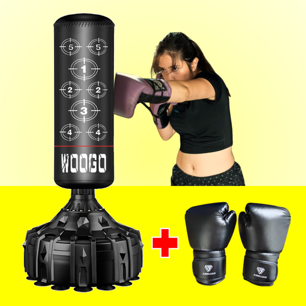 샌드백 복싱 권투 가정용 스탠딩 체육관 이종 격투기 기본형 샌드백 170cm 원통형