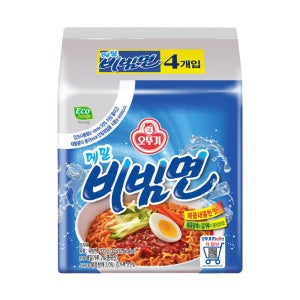 오뚜기 메밀비빔면 130g, 4개