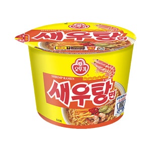 오뚜기 새우탕 큰컵라면 110g, 1개