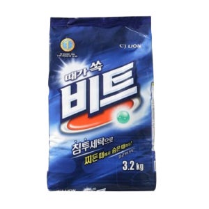 비트세제 3.2kg 가루세탁세제 파우치