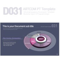 (031) 다이어그램 PPT템플릿 보고서용 / 파워포인트디자인
