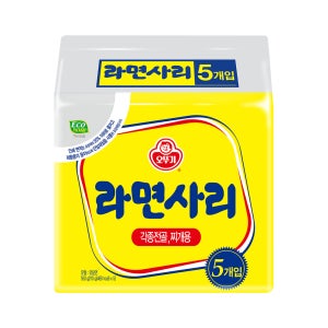 오뚜기 라면사리 110g, 5개