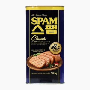 CJ 제일제당 스팸 클래식 1.81kg 6개 대용량 캔 햄