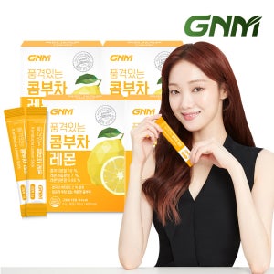 [총 120포] GNM 품격있는 콤부차 레몬 비타민C 30포 X 4박스 / 꼼부차 스코비