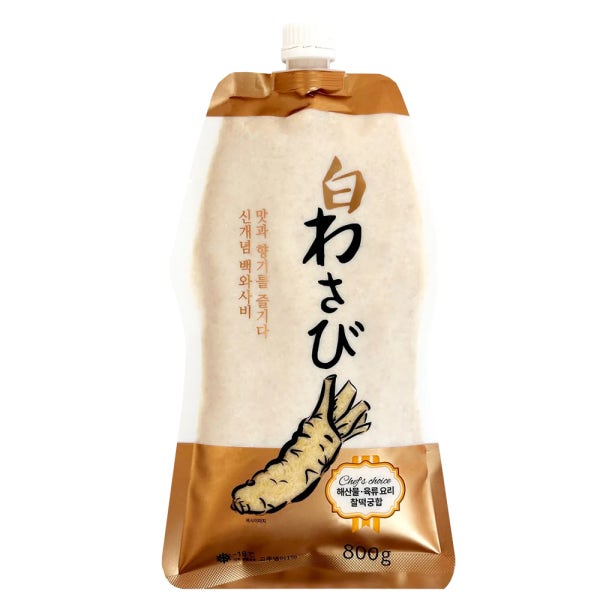 코우 생 백와사비 800g 대용량 일회용 냉동 와사비 고추냉이