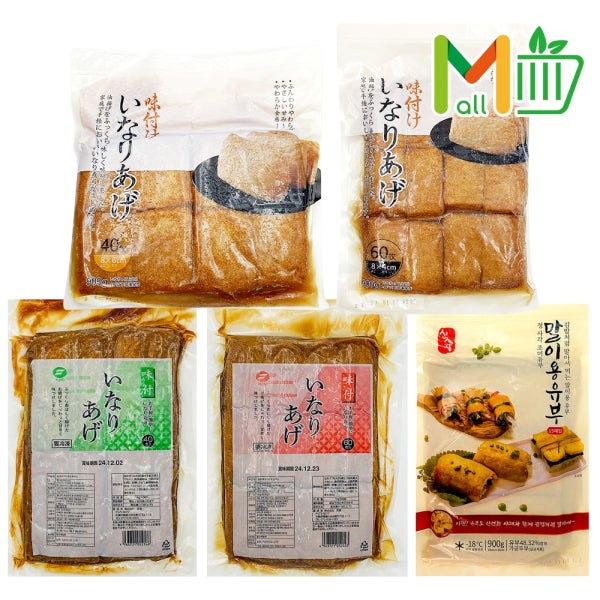 MMMALL 조미유부 사각 유부초밥 40매 60매 푸요 마츠다 일본