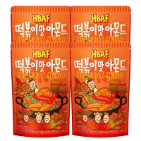 바프 떡볶이맛 아몬드 120g x 4개