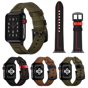 샤오미 화미 어메이즈핏 치타 GTS 2 미니 GTR e 호환 컬러라인 가죽 밴드 시계줄 스트랩