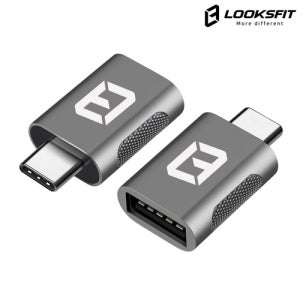 룩스핏 USB A to C 젠더 usbatoc atoc 변환 type 3.0 OTG 젠더 1+1