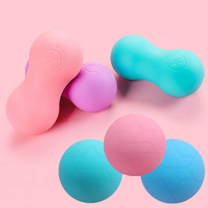 LARA STAR 릴리즈볼 SET 땅콩+라크로스볼 마사지 스트레칭 안마