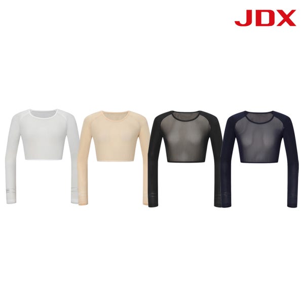 제이디엑스 JDX 여성 여름 냉감 스포츠 이너웨어 메쉬 베이스레이어 볼레로 골프 언더레이어