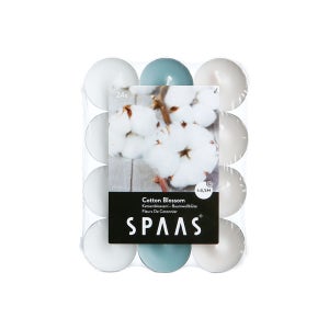 향초 티라이트 24개 SPAAS 코튼 블로섬 Cotton Blossom