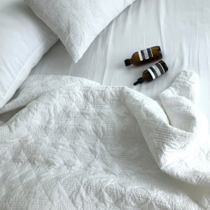 아덴 오가닉 고밀도면 누비 얇은 이불겸패드 스프레드