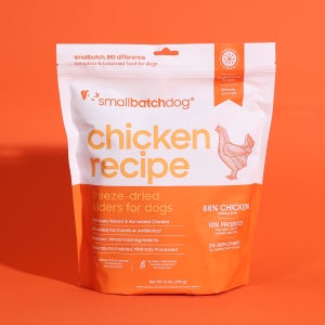 스몰배치 동결건조 슬라이더 저알러지 강아지사료 치킨, 396g, 1개