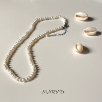 small all pearl necklace 담수진주목걸이 레이어드 심플