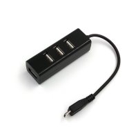 usb허브 OTG HUB 확장 도크 마이크로USB 4인승 허브 otg 분usb