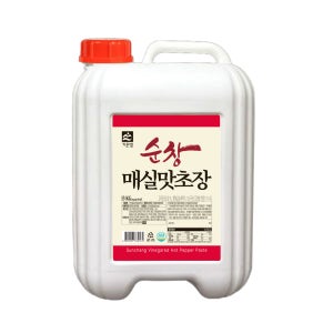 기픈샘 순창 매실맛 초장 13kg 초고추장 횟집 업소용 대용량 납품 다용도초장