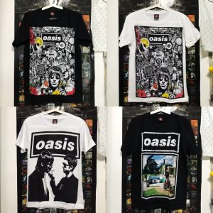 Oasis 오아시스 티셔츠 리암 노엘 갤러거 락 밴드