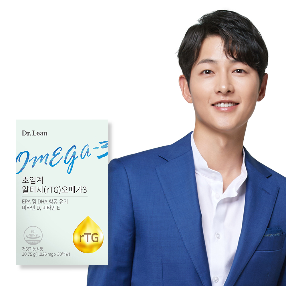 닥터린 초임계 <b>알티지</b>(<b>rTG</b>) <b>오메가3</b> 30캡슐, 1개
