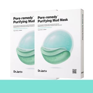 [1+1, 모공케어마스크] 닥터자르트 포어레미디 퓨리파잉 머드 마스크 5매입