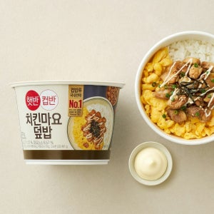 햇반 컵반 치킨마요덮밥, 233g, 6개