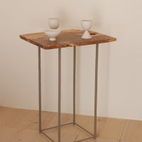 natural olive top side table(무료배송)