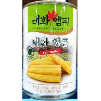 무료 영콘(대화 425g) 4개 / 깡통 작은옥수수