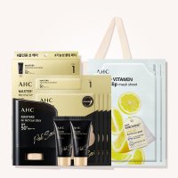 AHC 마스터즈 ALL세트(선스틱 14g+패치 4매입+선크림 10ml 2개+마스크팩 2매)+선물쇼핑백