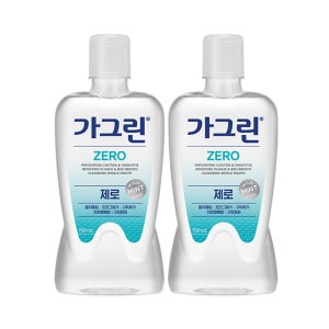 가그린 제로 750ml, 2개