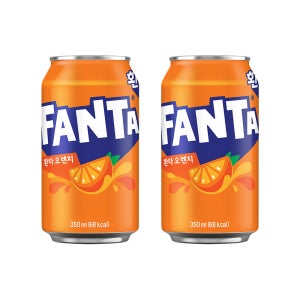 (공식) 환타 오렌지 CAN 350ml 24개