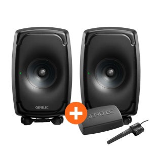 Genelec 8331A SAM 동축 블랙 + 제네렉 GLM 4 Kit 패키지