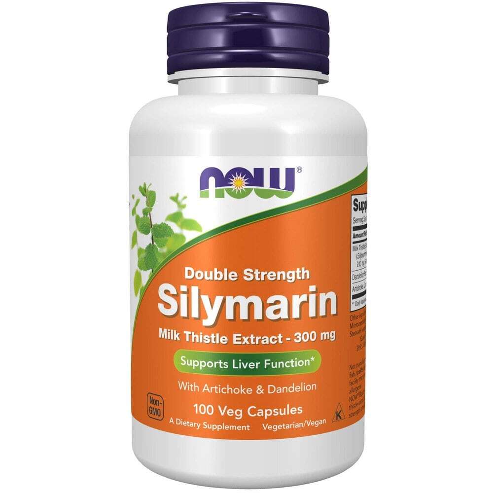 NOW Supplements <b>Silymarin</b> Milk Thistle Extract 나우 서플리먼트 <b>실리마린</b> 밀크 씨슬 추출 100정