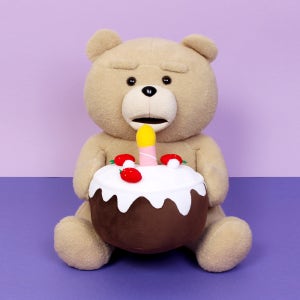 19곰테드 생일케이크 45CM 봉제인형